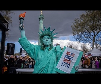 Replay Journée No Kings : des foules immenses contre Trump aux États-Unis et en Europe