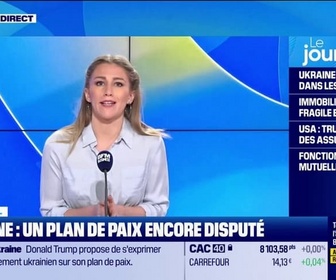 Replay Good Morning Business - Ukraine : un plan de paix encore disputé