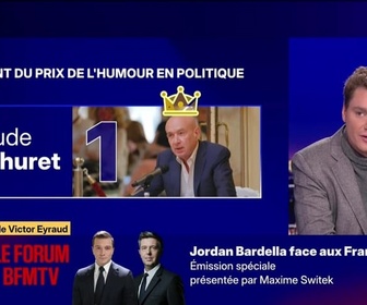Replay BFM Grand Soir - Et le prix de l'humour en politique est décerné à... - 10/12