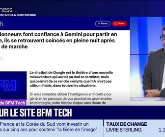 Replay Tech & Co, la quotidienne - À lire sur le site Tech&Co : Trois randonneurs font confiance à Gemini pour partir en montagne, ils se retrouvent coincés en pleine nuit après 15 heures de marche, par Sylvain Trinel - 07/09