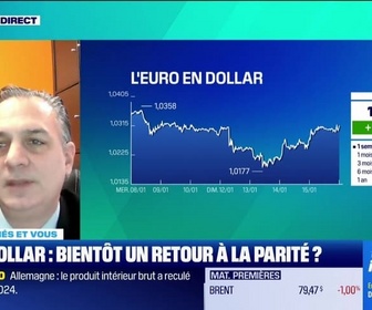 Replay Tout pour investir - Les marchés et vous : Eurodollar, bientôt un retour à la parité ? - 15/01