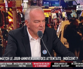 Replay Les Grandes Gueules - Un match des Bleus le jour des 10 ans des attentats du 13 novembre : date indécente ?