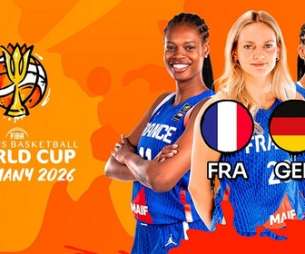 Replay Coupe du monde de basket féminin 2026 - 1/2 finale - France / Allemagne