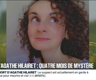 Replay 20H BFM - Mort d'Agathe Hilairet: quatre mois de mystère