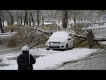 Replay Moscou sous la neige en plein mois d'avril
