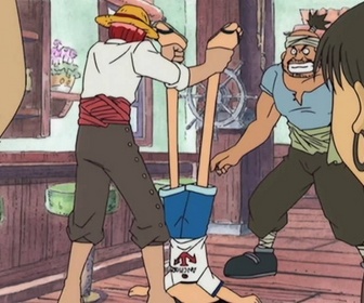 Replay One Piece : saga 01 - East blue - Épisode 4 - Le passé de Luffy ! L'apparition de Shanks le roux