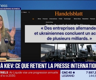 Replay Good Morning Business - Merz à Kiev : l'Allemagne veut produire des armes avec l'Ukraine