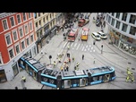 Replay No Comment. Un tram déraille à Olso, en Norvège, et s'encastre dans un magasin