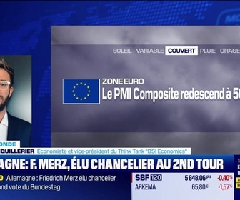 Replay BFM Bourse - L'éco du monde : Les PMI européens ralentissent à nouveau - 06/05