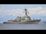 Replay Le destroyer USS Gravely quitte Trinité-et-Tobago