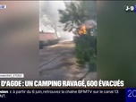Replay 20H BFM - Ça pétait dans tous les sens: le témoignage de vacanciers évacués lors de l'incendie dans un camping au Cap d'Agde