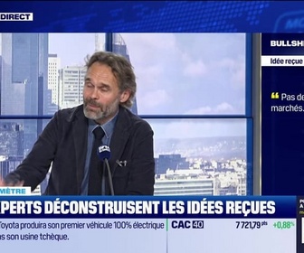 Replay BFM Bourse - Bullshitomètre : Pas de bulle sur les marchés - FAUX répond Charles Monot - 03/09