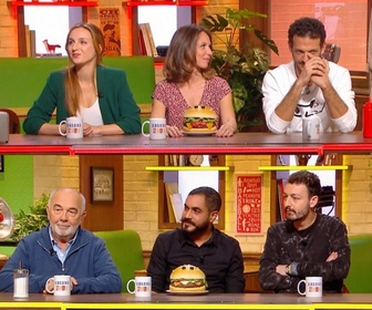 Replay Burger Quiz avec Gérard Jugnot, Alison Wheeler, Roman Frayssinet et Vincent Dedienne