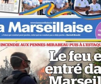 Replay Dans la presse - Incendie à Marseille: C'est irrespirable