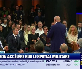 Replay Tech & Co, la quotidienne - Le Tech Flash : Emmanuel Macron accélère sur le spatial militaire, par Julien Thibaud - 12/11