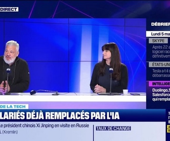 Replay Tech & Co, la quotidienne - Des salariés déjà remplacés par l'IA - 05/05