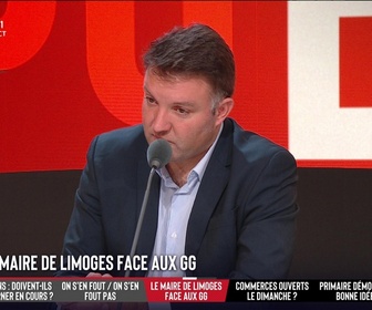 Replay Les Grandes Gueules - Face aux GG : Guillaume Guérin, Maire de Limoges