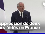 Replay 20H BFM - François Bayrou souhaite supprimer deux jours fériés