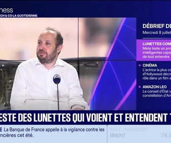 Replay Tech & Co, la quotidienne - Meta teste des lunettes qui voient et entendent tout - 08/07