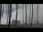 Replay Incendies dans les Landes : 1 100 hectares brulés et plus de 500 personnes évacuées
