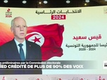 Replay Journal de l'Afrique - Tunisie : Kaïs Saïed réélu avec 90,7 % des voix, selon les résultats officiels