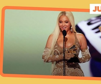 Replay Beyoncé reçoit le Grammy du meilleur album - ARTE Journal Junior de mardi