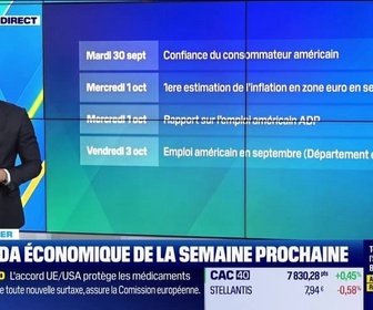 Replay Tout pour investir, la masterclass - L'agenda économique de la semaine prochaine - 26/09