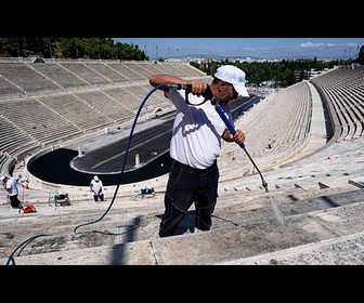 Replay Grèce : le stade Kallimarmaro retrouve l'éclat de son marbre blanc après un siècle sans nettoyage