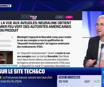 Replay Tech & Co, la quotidienne - À lire sur le site Tech&Co : Rendre la vue aux aveugles, Neuralink obtient un premier feu vert des autorités américaines pour son produit, par Pierre Berge-Cia - 18/09