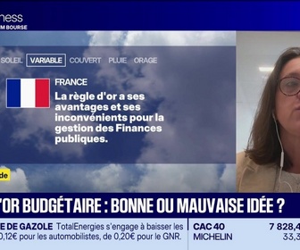 Replay BFM Bourse - L'éco du monde : La règle d'or budgétaire est-elle une bonne idée ? - 12/10
