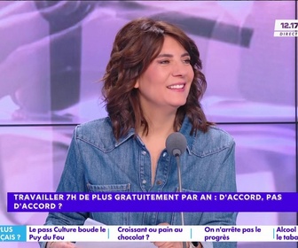 Replay Estelle Midi - Travailler 7h de plus gratuitement par an : pour ou contre ?