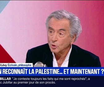 Replay Face à Face - Reconnaissance de l'État palestinien: En quoi cette reconnaissance formelle va aider à ce que les otages reviennent?, se questionne Bernard-Henri Lévy