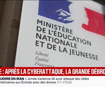 Replay BFM Première - Cyberattaque dans l'Éducation nationale: des dysfonctionnements persistent à Toulouse