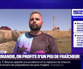 Replay 20H BFM - Canicule: la Normandie épargnée par les fortes chaleurs