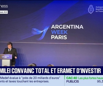 Replay Good Morning Business - Javier Mileil convainc Total d'investir en Argentine