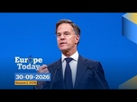 Replay Europe Today : le chef de l'OTAN Mark Rutte au sommet Défense et Espace d'Euronews à Bruxelles
