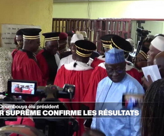 Replay Journal de l'Afrique - Guinée, la Cour suprême confirme la victoire de Mamadi Doumbouya à la présidentielle