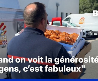 Replay ROBIN DE BFM - Incendie à Trévillach: l'élan de solidarité envers les pompiers et les sinistrés