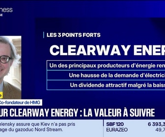 Replay BFM Bourse - Valeur ajoutée : Ils apprécient Clearway Energy - 24/08