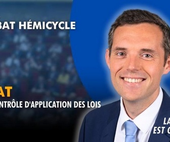 Replay La séance est ouverte ! - Débat sur le contrôle d'application des lois - 10/02/2026