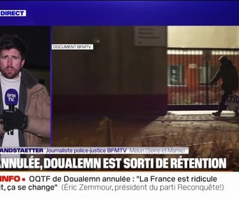 Replay 20H BFM - OQTF annulée: l'influenceur algérien Doualemn est sorti du centre de rétention