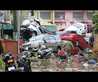 Replay Typhon Kalmaegi fait deux morts et des milliers de déplacés aux Philippines