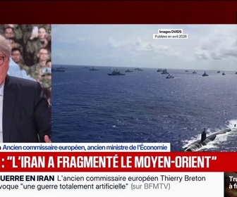 Replay BFM Politique - Thierry Breton: L'Iran a réussi à faire réapparaître de façon claire et durable une fragmentation du Moyen-Orient