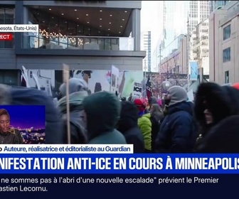 Replay BFM Grand Soir - Une manifestation anti-ICE en cours à Minneapolis - 30/01