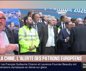 Replay BFM Première - BFM éco : Face à la Chine, l'alerte des patrons européens - 12/02