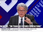 Replay BFM Politique - Thierry Breton, ancien commissaire européen, estime que laisser filer la dette est une trahison absolue pour les générations suivantes