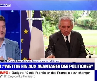 Replay News Box - Bayrou : Mettre fin aux avantages des politiques - 23/08