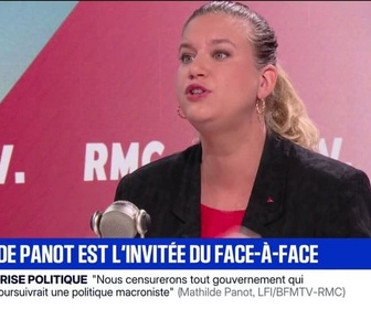 Replay Face à Face - Olivier Faure est en train de discuter avec la Macronie, déplore Mathilde Panot