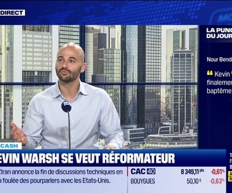 Replay BFM Bourse - La bourse cash : Kevin Warsh a finalement réussi son baptême du feu ! - 23/06