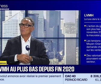 Replay BFM Bourse - On refait la séance : LVMH sur un plus bas de cinq ans en Bourse - 07/09